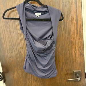 Aritzia Contour Top in Navy